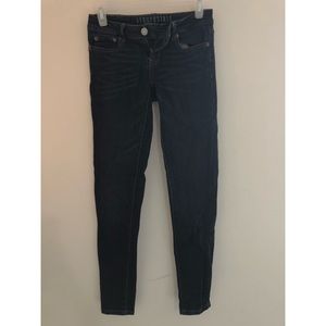 Aeropostale dark skinny jeans